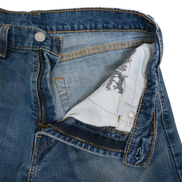 Levi's 505 Straight Leg Jeans Mens 32X30 - Picture 8 of 10